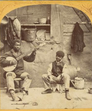 "I'se come from Louisiana (Alabama) with my banjo on my knee" [ca. 1900]