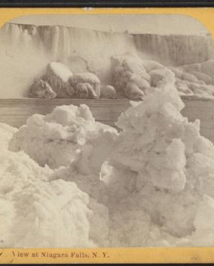 View at Niagara Falls, N.Y. 1860?-1905