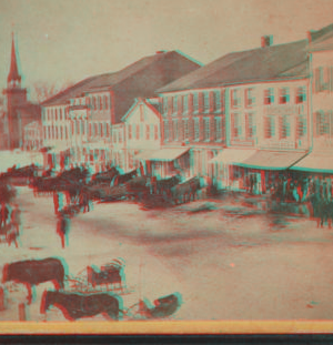 Albany Street, winter view. 1868?-1880?