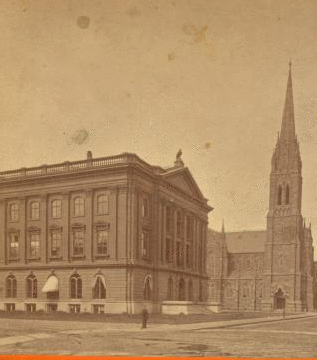 Natural History Museum and Central Church. 1859?-1885?
