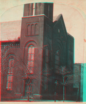 South Cong[regational] Church, President St., Brooklyn. [1862?-1915?]