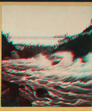 [Maid of the Mist in the Whirlpool.] 1865?-1880?