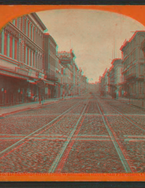 Sanford Street, from Washington Street, San Francisco, Cal. [ca. 1875] 1860?-1907