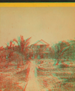 M.W. Dimick's home, Lake Worth, Fla. 1870?-1905? [ca. 1875]