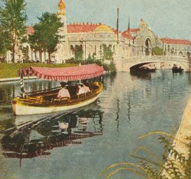 West Lagoon, World's Fair, St. Louis. 1904
