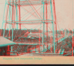 Niagara, new suspension bridge. 1865?-1880?