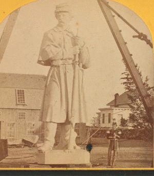 Colossal statue, for the Soldiers' Monument, at Antietam, Md. [1865] 1860?-1885?