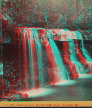 Bastion Fall, Kauterskill Gorge, Catskill Mt. [1858?-1880?] 1864-1866