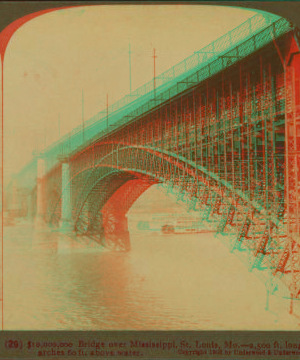 Bridge over Mississippi, St. Louis, Mo. 1873-1909 1903