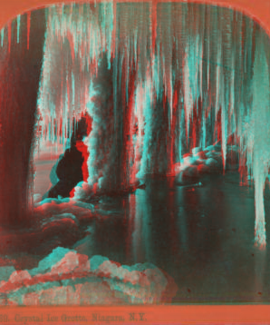 Crystal Ice Grotto, Niagara. 1860?-1895?