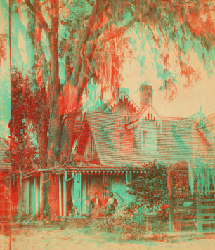 Residence of Harriet Beecher Stowe, at Mandarin, on St. John's River, Fla. [ca. 1875] 1873?-1895?