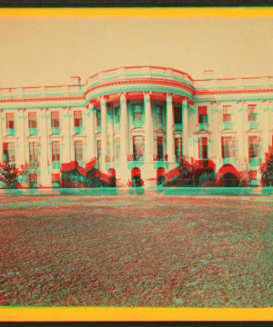 White House, Lawn front. 1865-1870 1865?-1870?