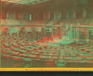 House of Representatives, U.S. Capitol. 1870?-1895?