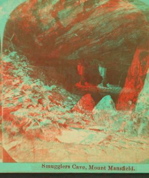 Smugglers Cave, Mount Mansfield. 1863?-1880?