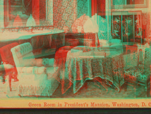 Green Room in President's Mansion, Washington, D.C. 1870-1899 1870?-1899?