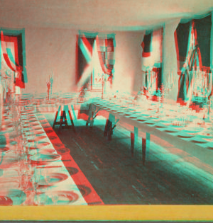 Interior of Supper Room. Barbados. [ca. 1865]