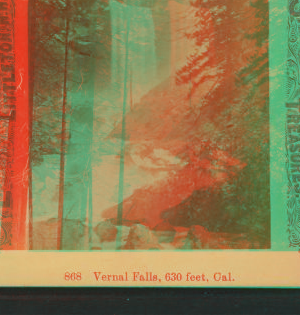 Vernal Falls, 630 feet. Cal. 1880?-1897?