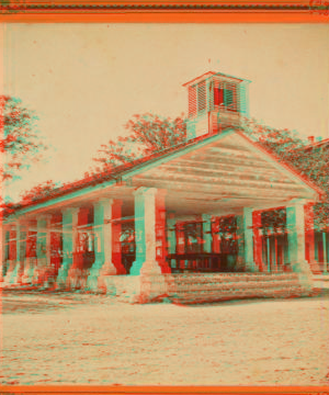 The Market House of St. Augustine, Florida, formerly used as a Slave Market. 1868?-1890?