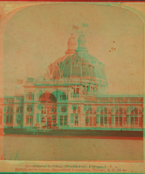 [U.S.] Government building, World's Fair, Chicago, U.S.A. 1893