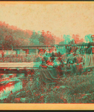 On the Juniata. The five fair ladies. 1860?-1870?