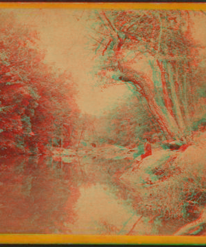 Lovers' Leap, Wissahickon Creek. 1860?-1870?