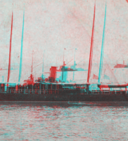 Steam yachts and ferry boats, New York Harbor. [1858?-1915?]