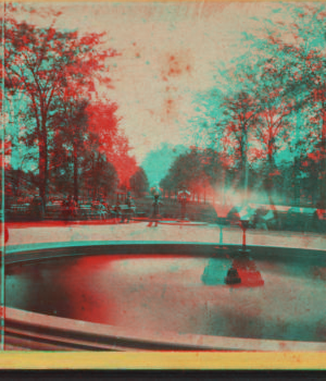 The fountain on the Mall. [1860?-1875?]