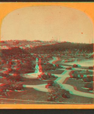 [General view of the Public Garden.] 1865?-1890?