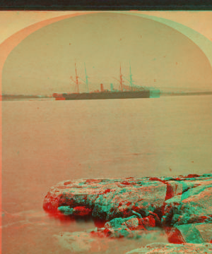 Steamship Cimbria, S.W. Harbor, Mt. Desert, Me. 1870?-1880?