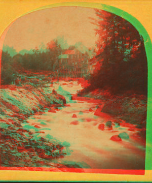 Cascade at Morrisville, Vermont. 1865?-1885?