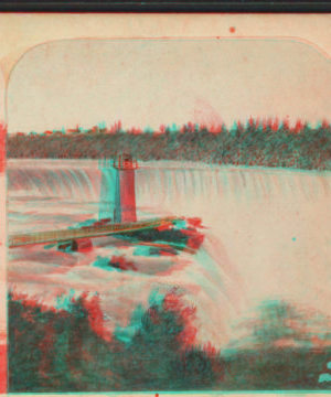 Terrapin Tower and Horse Shoe Falls,  Niagara. 1860?-1870?