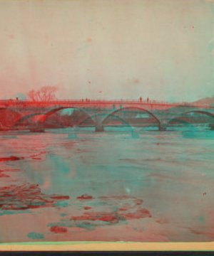 Stone bridge Newport N. Y. (below the bridge). [1865?-1880?] [ca. 1860]