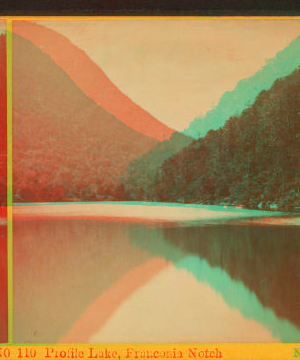 Profile Lake, Franconia Notch. 1865?-1890?