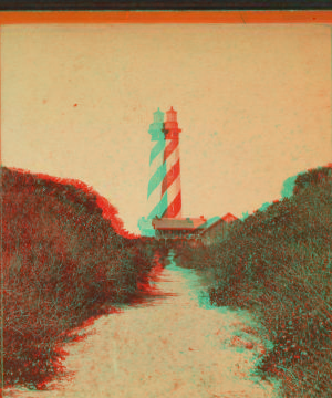 Lighthouse at St. Augustine. 1865?-1890?