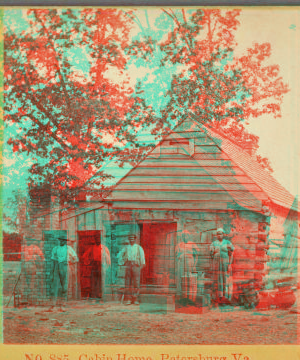 Cabin Home, Petersburg Va. [ca. 1865]