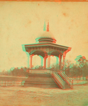 View of Music Stand, Central Park, Macon, Ga. 1870?-1885? [ca. 1870]