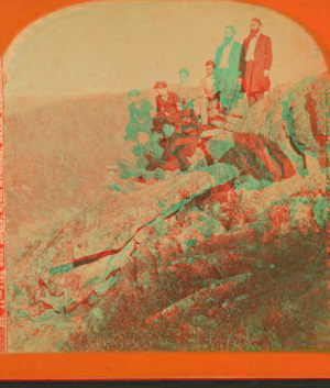 Flag Staff Ledge, South Mountain, Mauch Chunk. 1859-1885?