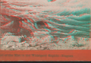 The Maid of the Mist in the Whirlpool Rapids, Niagara. 1865?-1880?