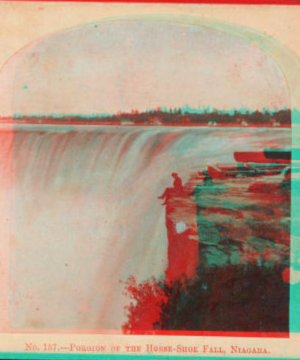 Portion of the Horse-Shoe Fall, Niagara. [1858?-1859?]