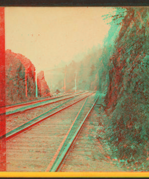 Cut on Reading R.R. [railroad] below Reading. 1865?-1885?