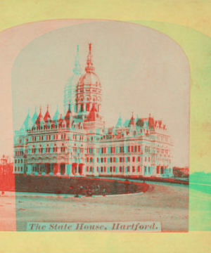 The State House, Hartford. 1867?-1890? [ca. 1880]