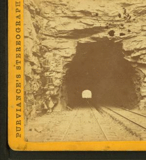 Tunnel near Greensburg. 1870?-1880?