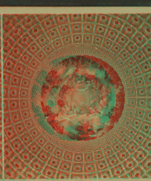 Canopy of the Dome, Capitol. [painting by Brumidi] 	[1887?] 1875?-1900?