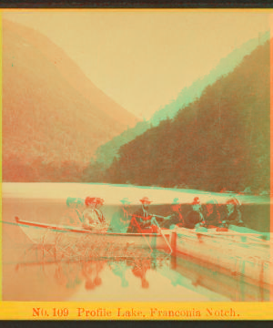 Profile Lake, Franconia Notch. 1865?-1890?