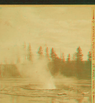 Crater of the Splendid Geyser. 1881-1889