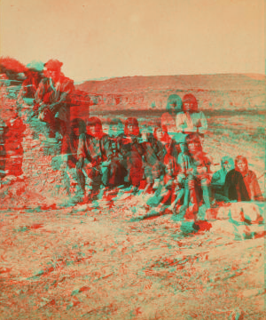 Group of Navajoe Indians 1870?-1910?