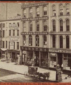S.G. Barnum, Son & Co., No. 265 Main St. (The largest variety store in the world.) [1860?-1905?]