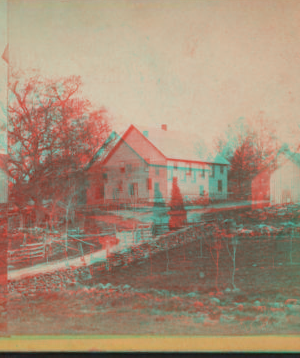 Quaker Meeting House, used by Washington as Hospital after a skirmish near [Croton Lake]. [1865?-1915?]