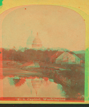 U.S. Capitol, Washington. [ca. 1865] 1865?-1885?