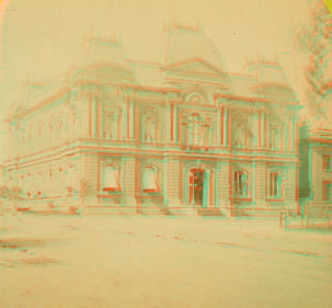 The Corcoran Art Gallery, corner seventeenth and pennsylvania avenue. [ca. 1875] 1865?-1890?